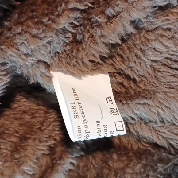 Z&I Womans‎ Black Out Door Brown Fur lined Jacket Coat Hooded  Packable S - Picture 5 of 11
